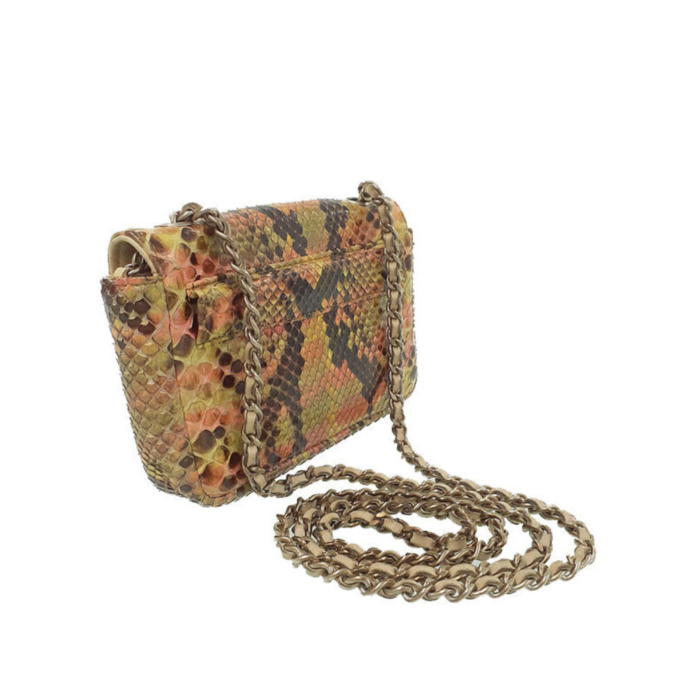 CHANEL Python Chain Shoulder Bag - Picture 2 of 5